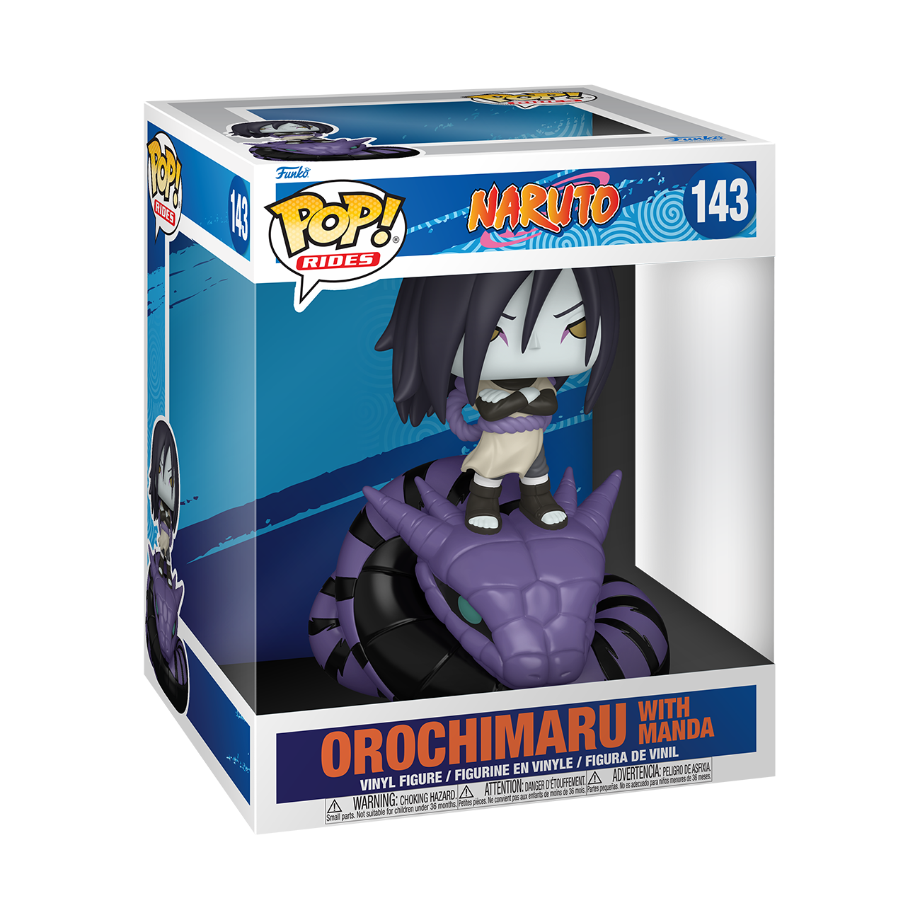 Image of POP! Rides: Naruto Classic – Orochimaru w/ Manda Funko POP! Vinyl