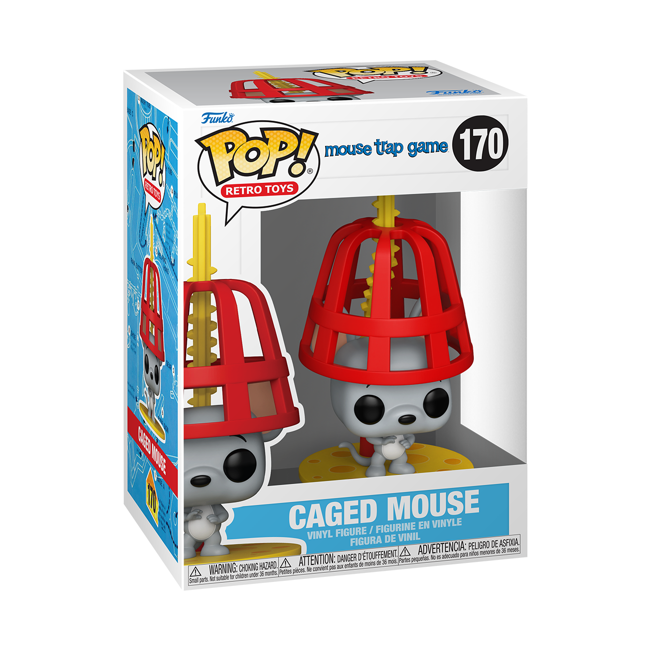 Mouse Trap Funko POP! Caged Mouse Vinyl Figure