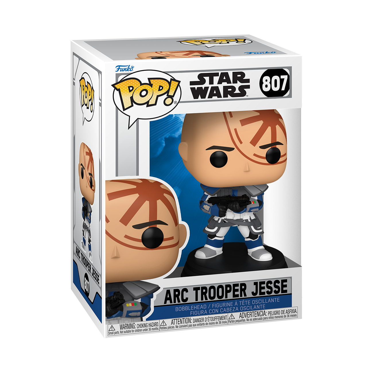 Image of Star Wars Clone Wars ARC Trooper Jesse Funko POP Vinyl