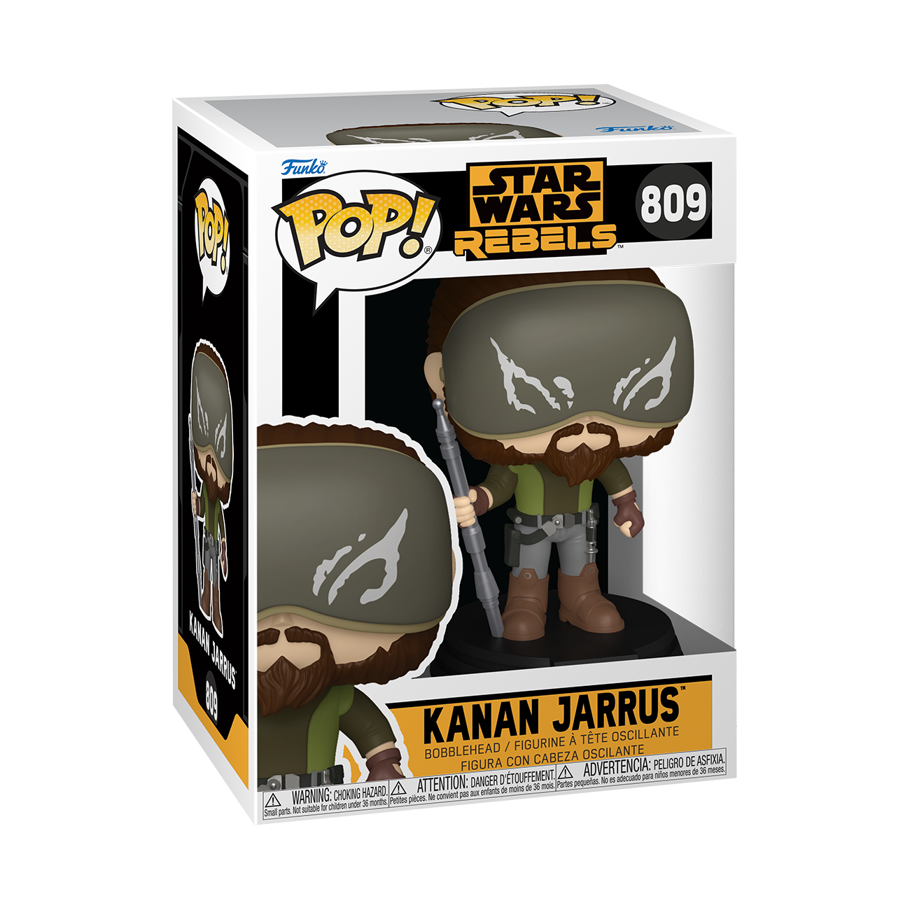 Image of Star Wars Rebels Kanan Jarrus Funko POP Vinyl
