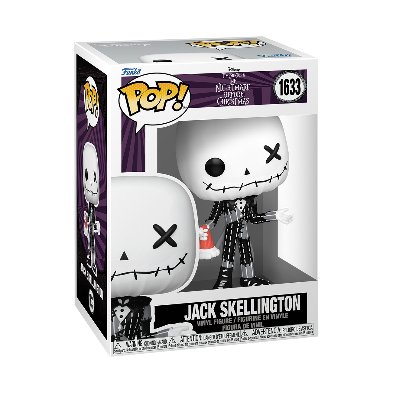 Image of Disney A Nightmare Before Christmas Patchwork Jack Funko POP Vinyl