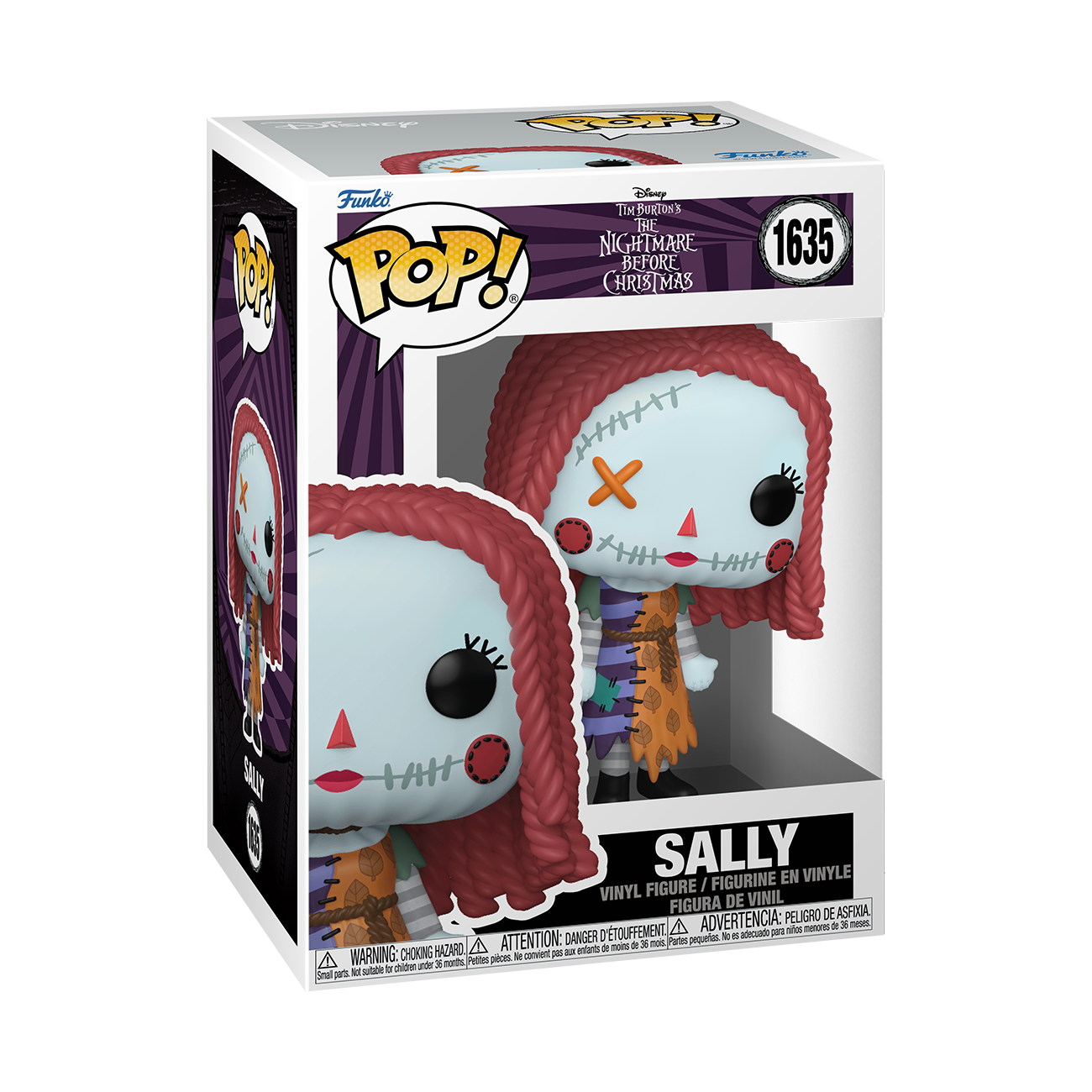 Image of Disney A Nightmare Before Christmas Patchwork Sally Funko POP Vinyl