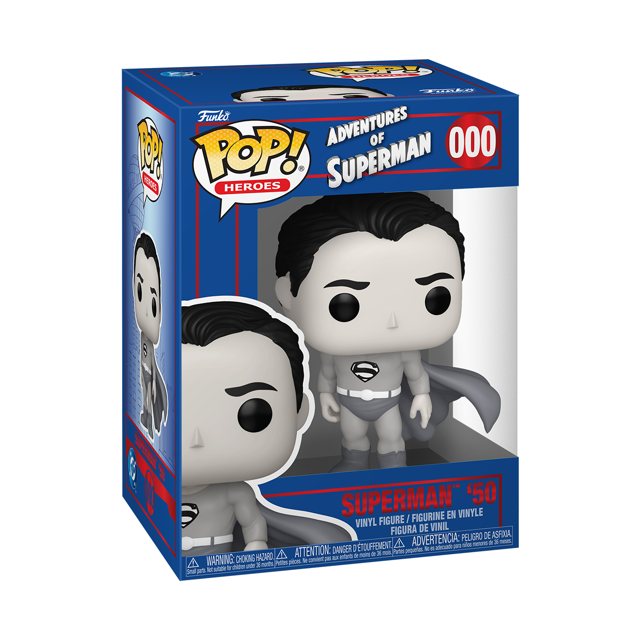 Image of POP Heroes Superman Through the Ages 1950 Funko POP Vinyl