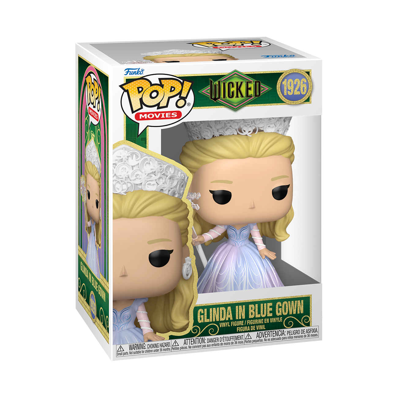 Image of Wicked: For Good Glinda in Blue Gown Funko Pop Vinyl