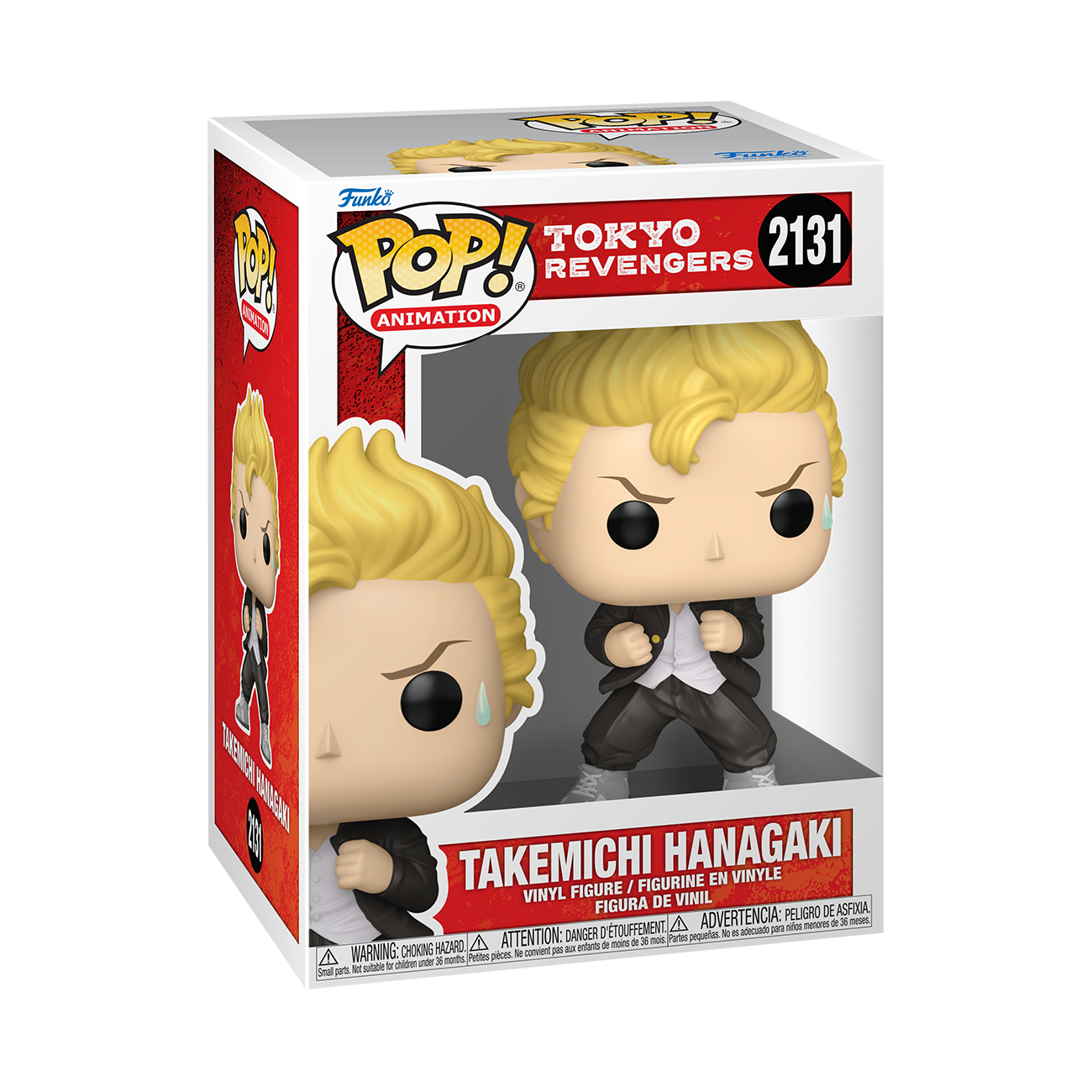 Image of Tokyo Revengers Takemichi Hanagaki w/ Chance of Chase Funko Pop Vinyl