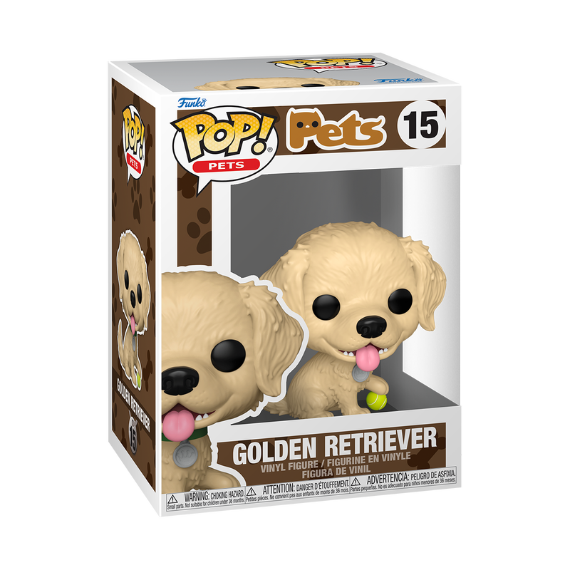 Image of POP Pets Golden Retriever Funko POP Vinyl