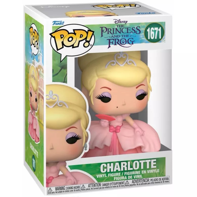 Image of The Princess And The Frog Charlotte Funko POP Vinyl