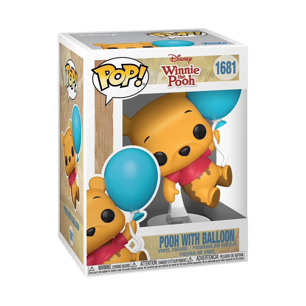 Image of Disney Winnie the Pooh with Balloon Funko POP Vinyl