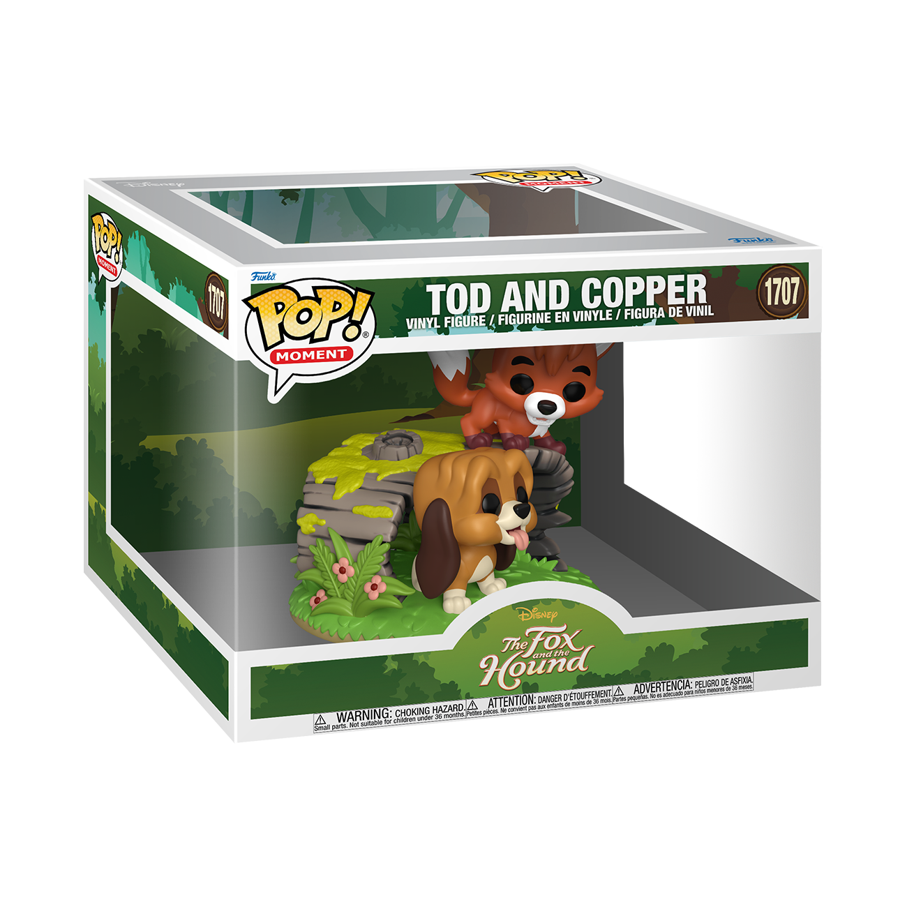 The Fox And The Hound Funko Pop! Tod And Copper Moment Vinyl Figure
