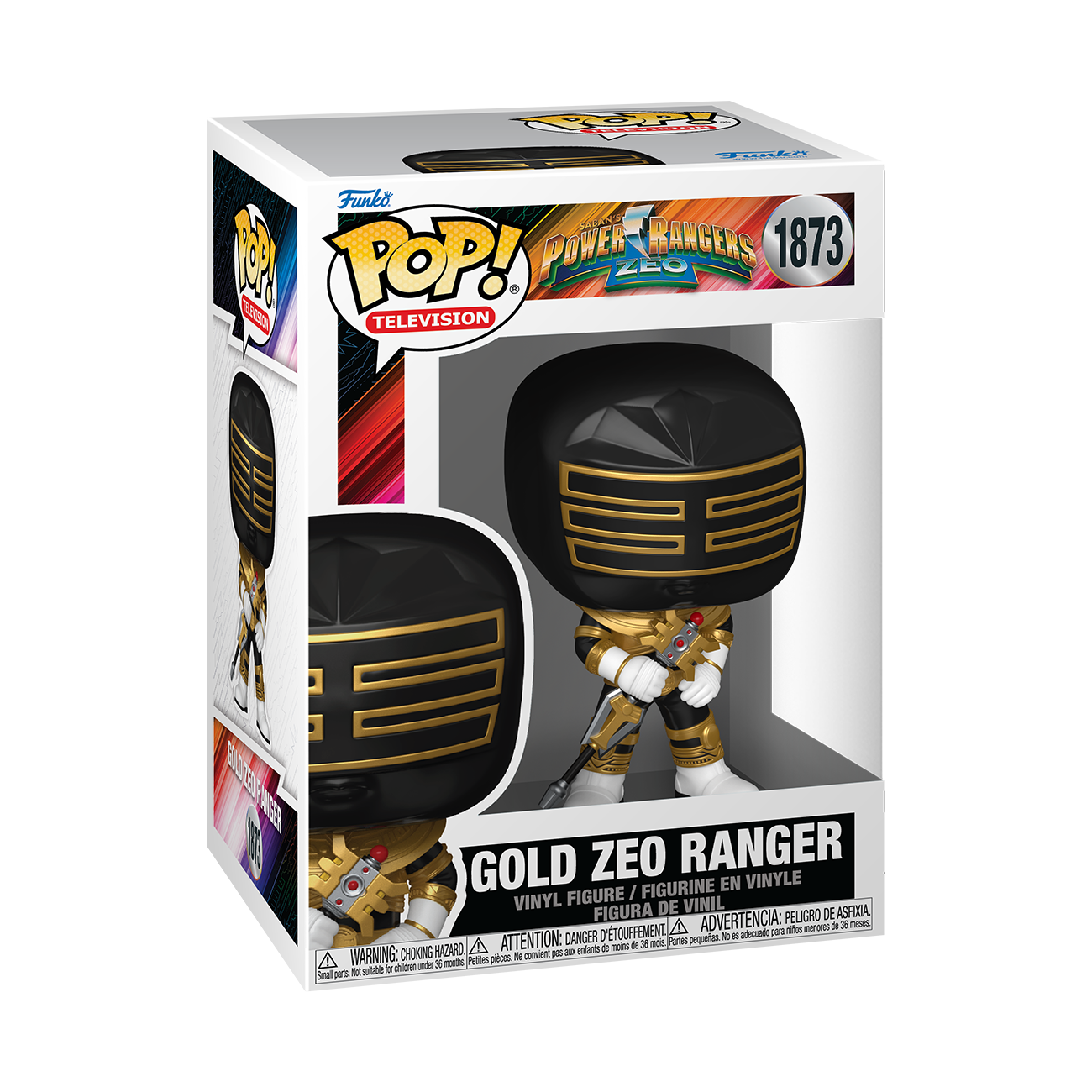 Image of POP! TV: Power Rangers Zeo – Zeo Ranger Gold Funko POP! Vinyl