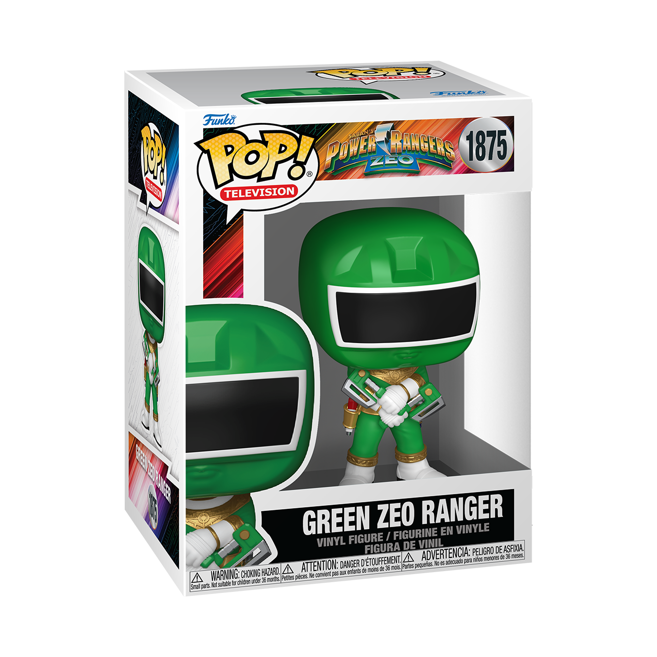 Image of POP! TV: Power Rangers Zeo – Zeo Ranger Green Funko POP! Vinyl