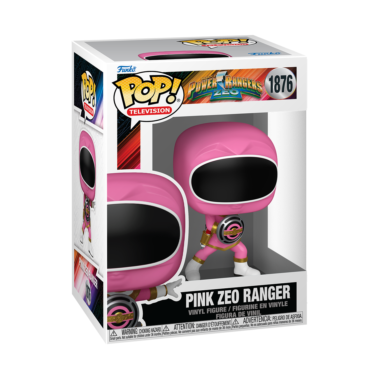 Image of POP! TV: Power Rangers Zeo – Zeo Ranger Pink Funko POP! Vinyl