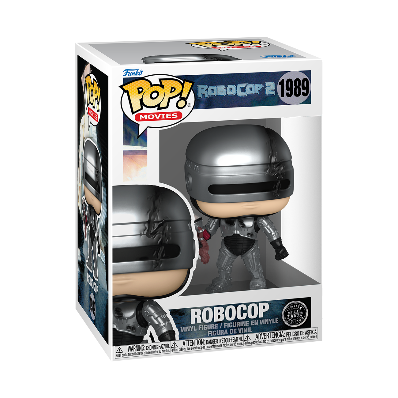 Robocop 2 - Robocop (Chase Edition möglich) Vinyl Figur 1989 Unisex Funko Pop! - meerkleurig - Standard