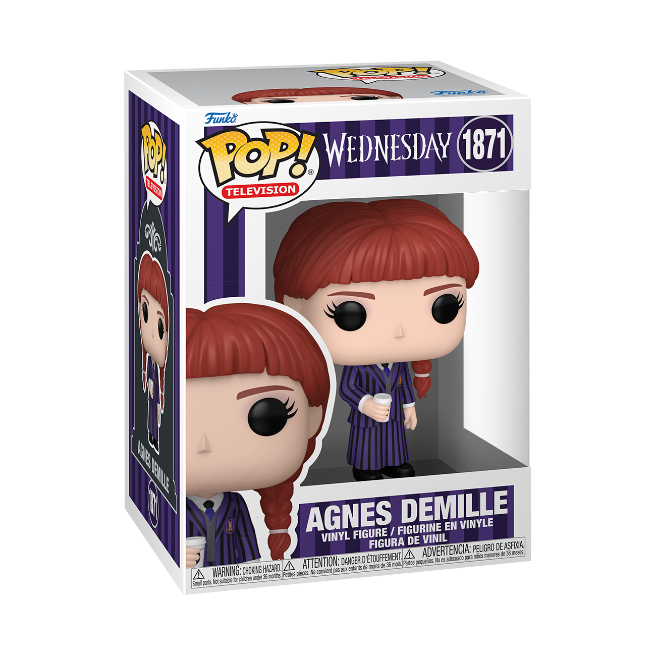 Image of Wednesday Funko POP! Agnes DeMille Season 2 Vinyl Figure