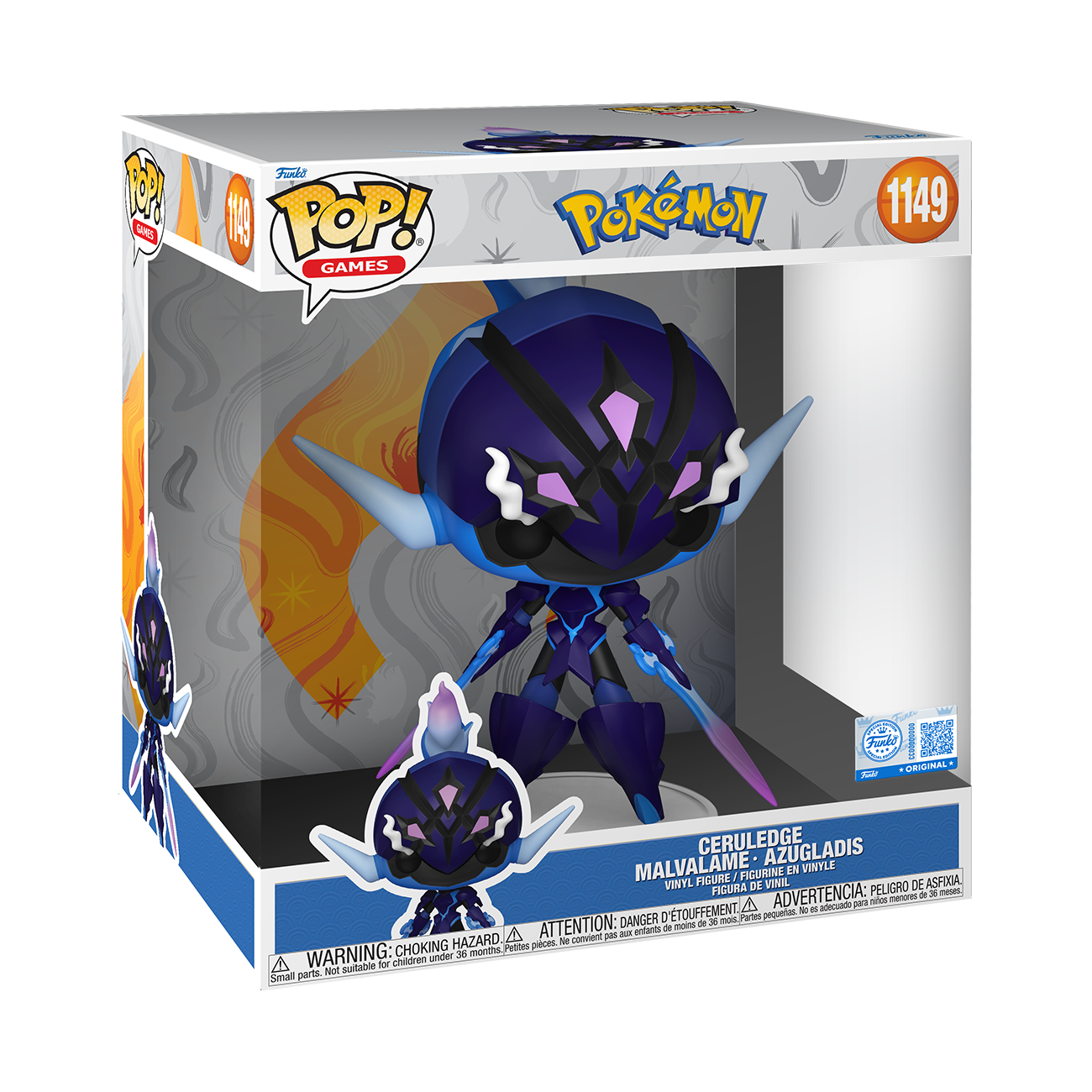 Image of Pokémon Funko POP! Ceruledge Jumbo Vinyl Figure