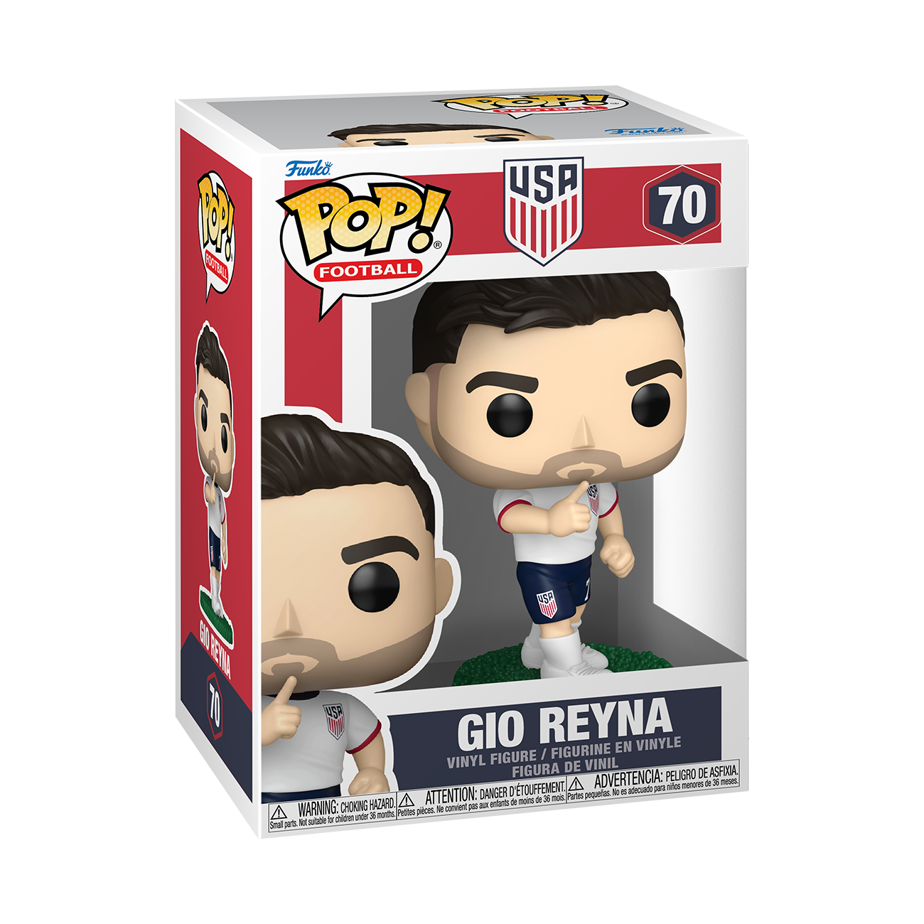 Image of USMNT Funko POP! Giovanni Reyna Vinyl Figure