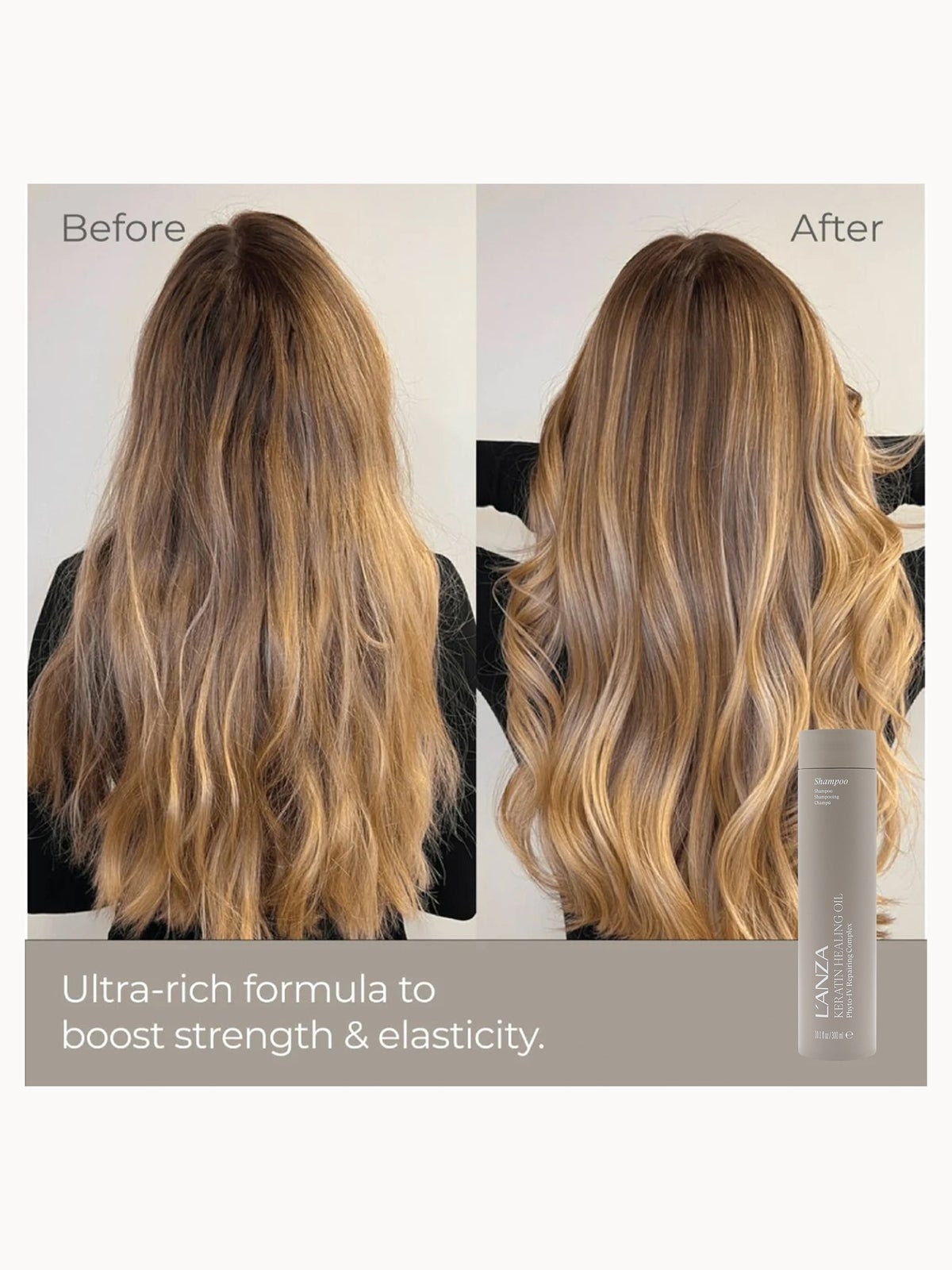 L'ANZA Keratin Healing Oil Shampoo 300ml, photo 3