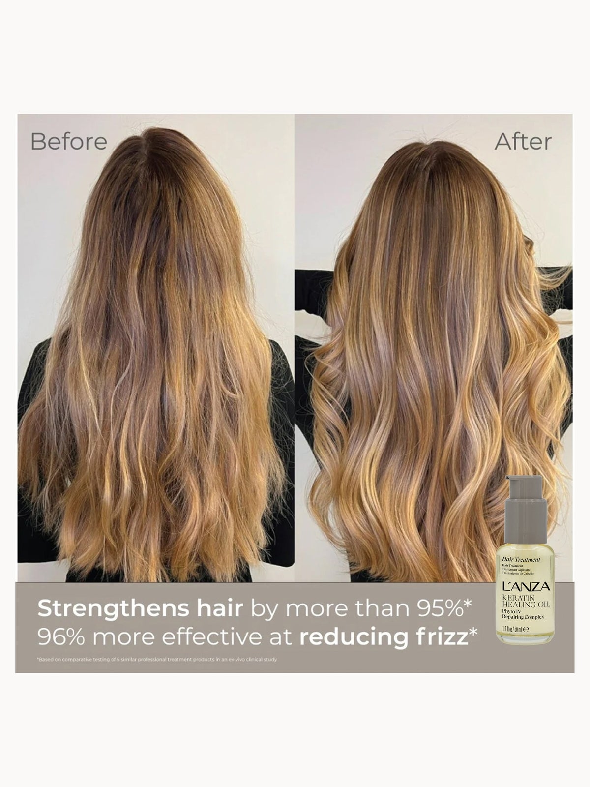 L'ANZA Keratin Healing Oil Hair Treatment 100ml 3