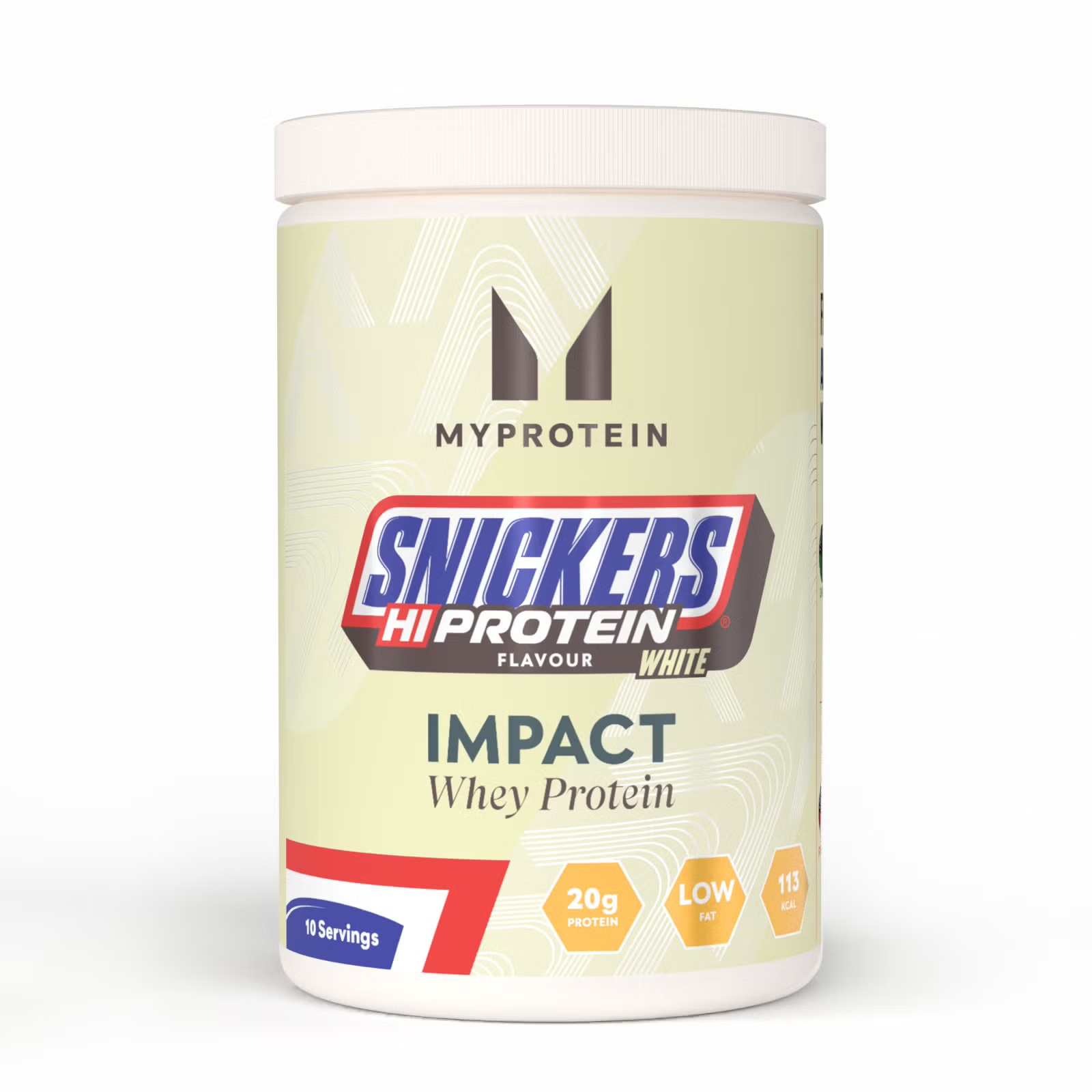 Myprotein UK MyProtein Impact Whey Protein Powder - 500g - Snickers White