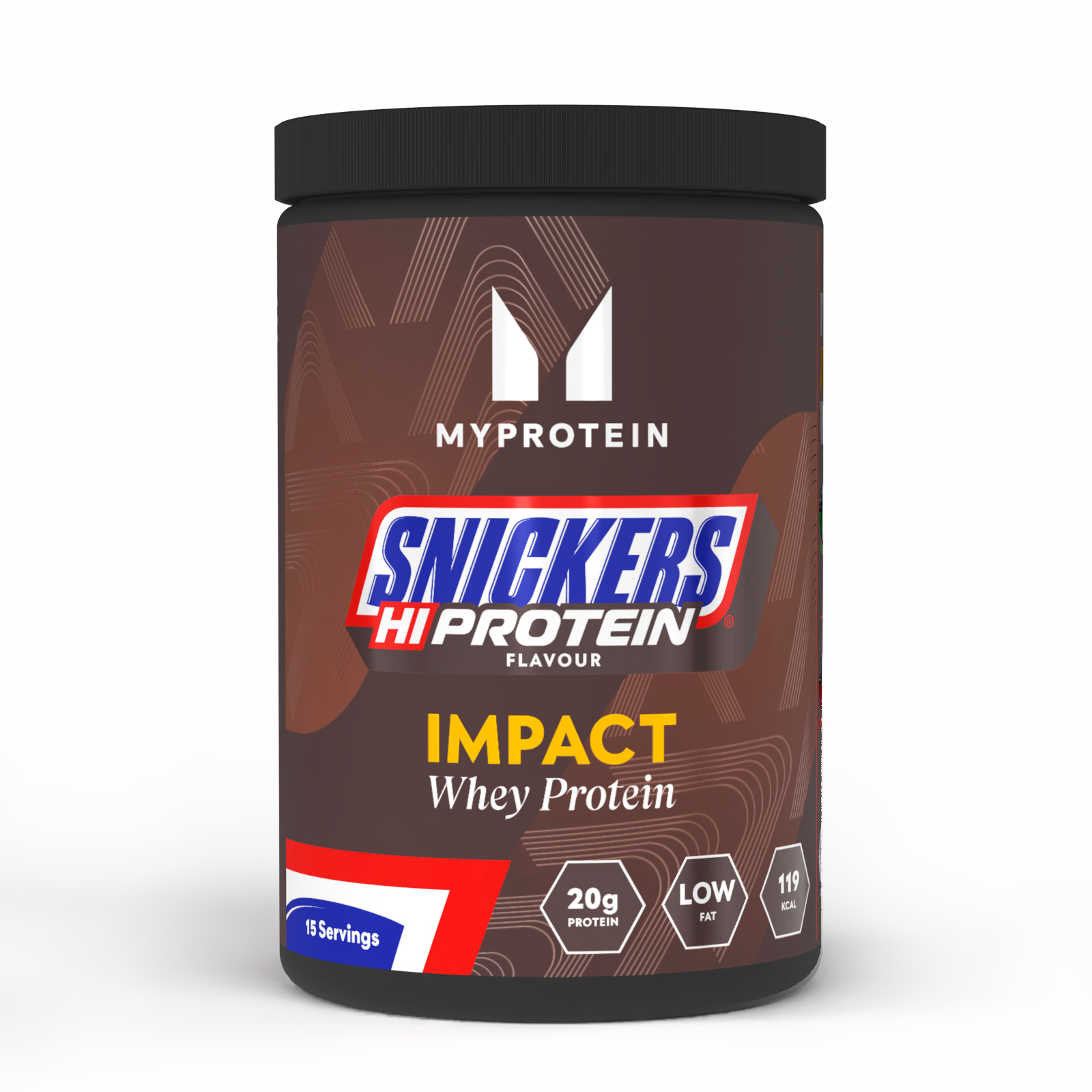 Myprotein UK MyProtein Impact Whey Protein Powder - 500g - Snickers Original
