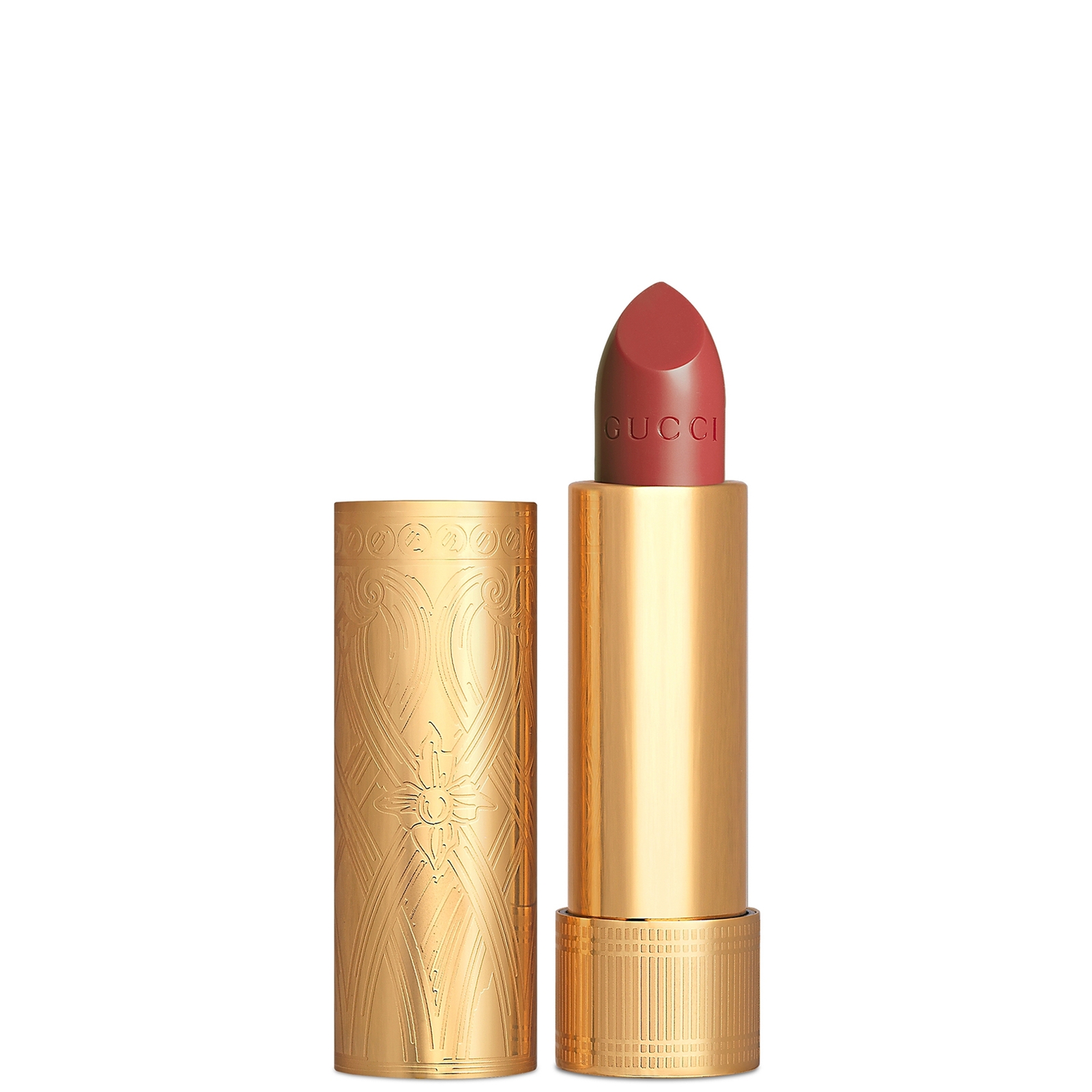 Gucci Beauty Rouge à Lèvres Satin Lipstick 3.5g (Various Shades) - 202 Moira Sienna