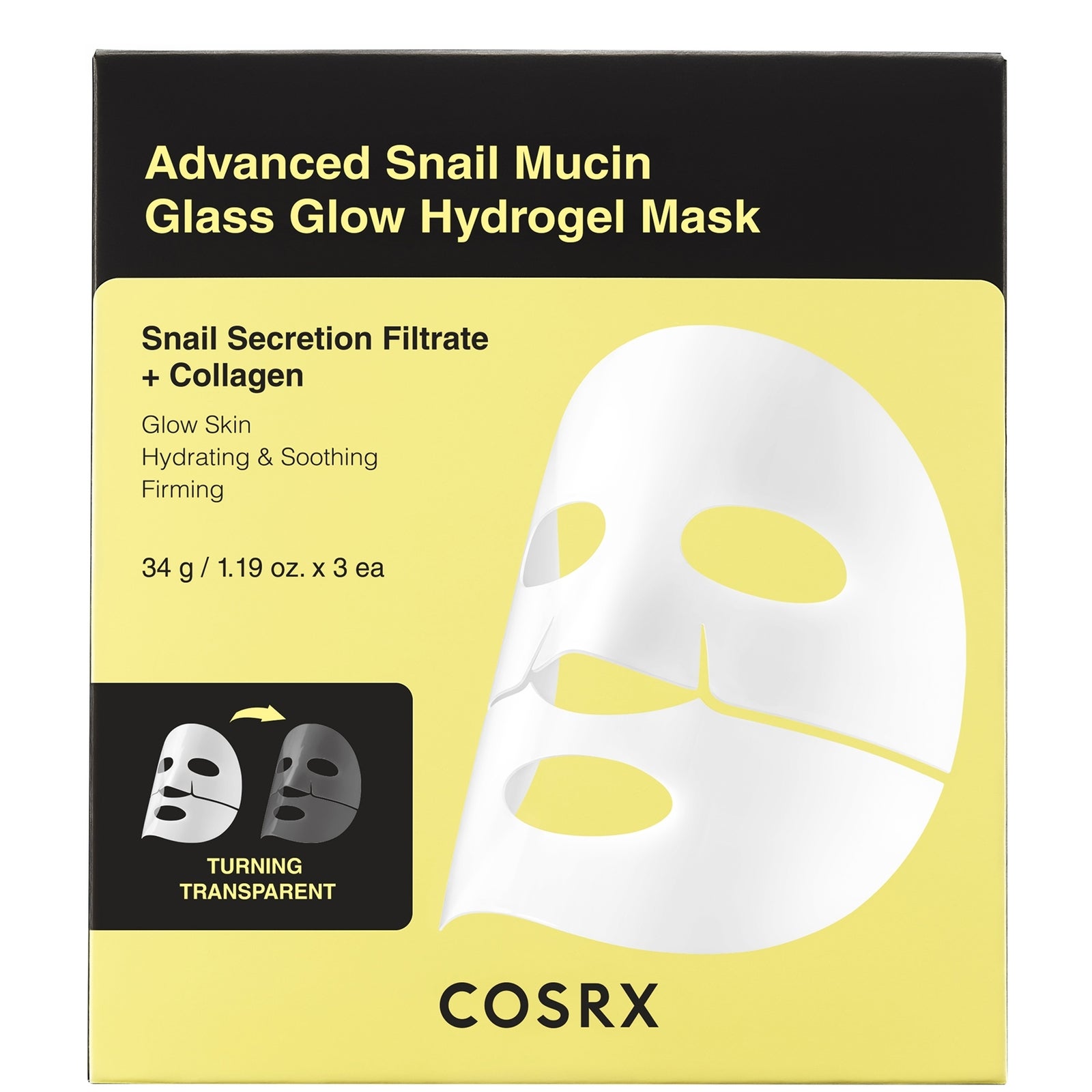 COSRX Snail Mucin Hydrogel Masks Duo 2