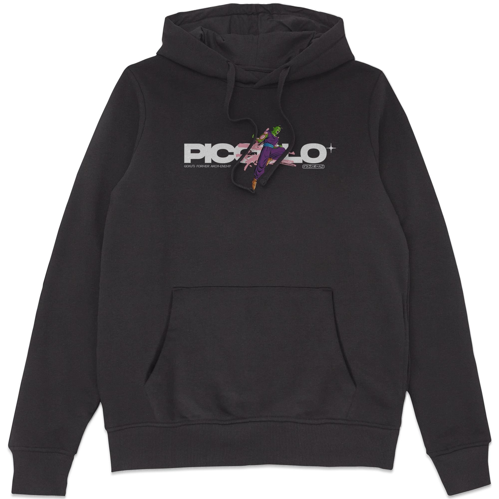 Dragon Ball Z Piccolo Style Hoodie - Black - XXL