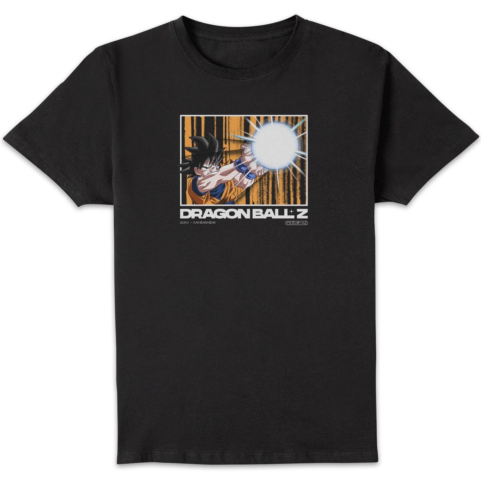 Dragon Ball Z Kamehameha Profile Unisex T-Shirt - Black - S