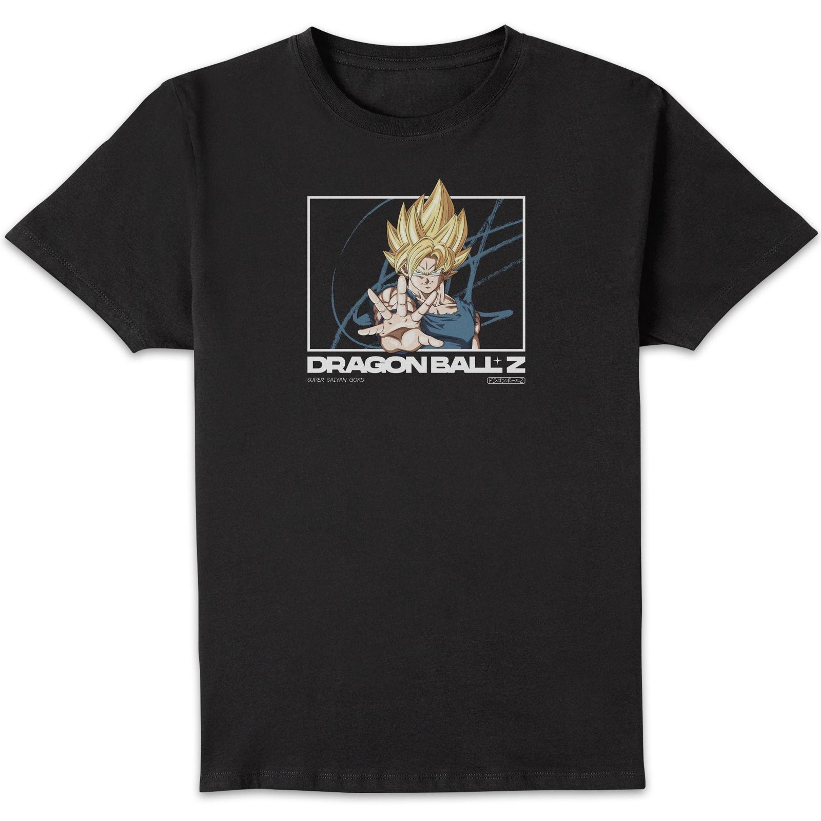 Dragon Ball Z Super Saiyan Goku Profile Unisex T-Shirt - Black - XXL