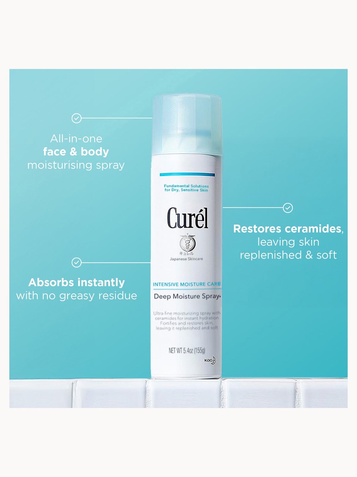 Curél Deep Moisture Spray Duo 4