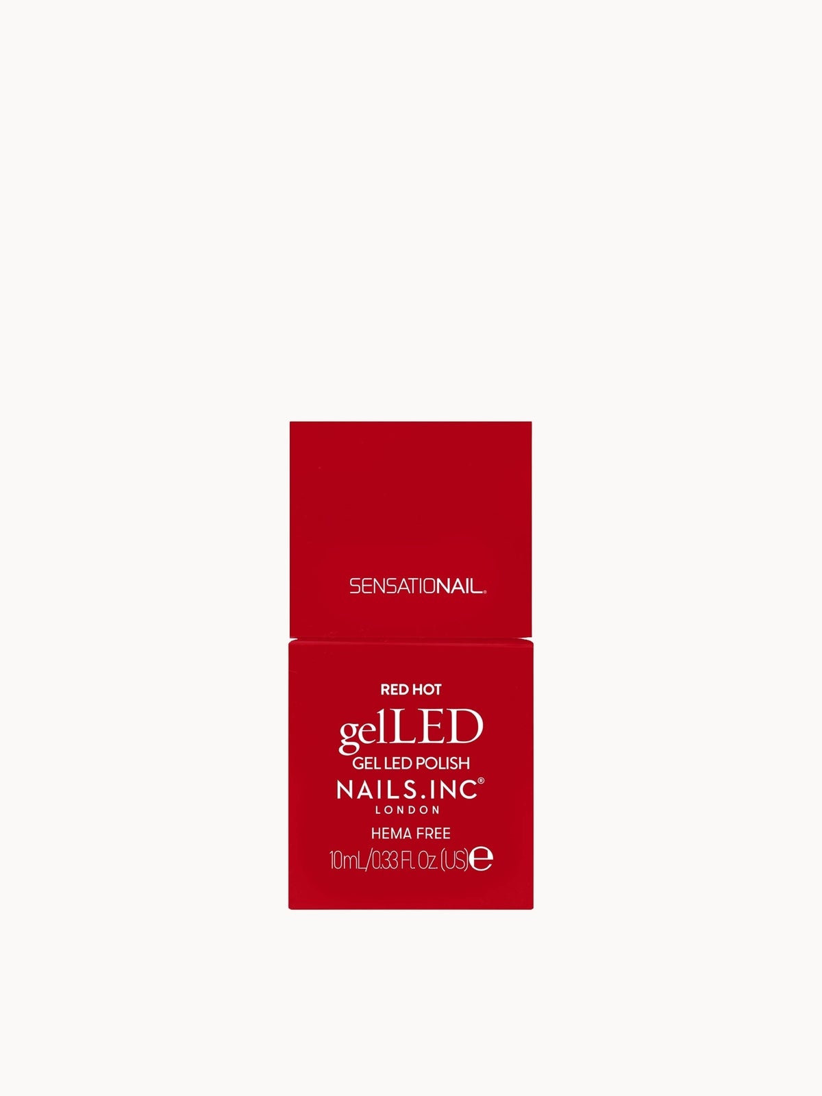 Nails Inc. Gel Polish Red Hot 10ml