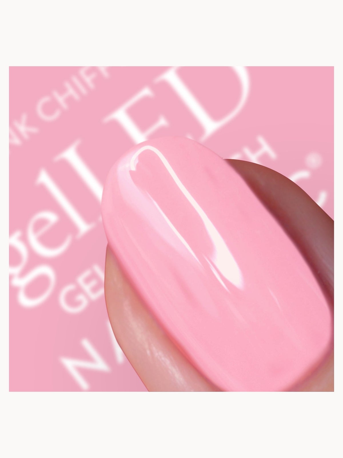 Nails Inc. Gel Polish Pink Chiffon 10ml 2
