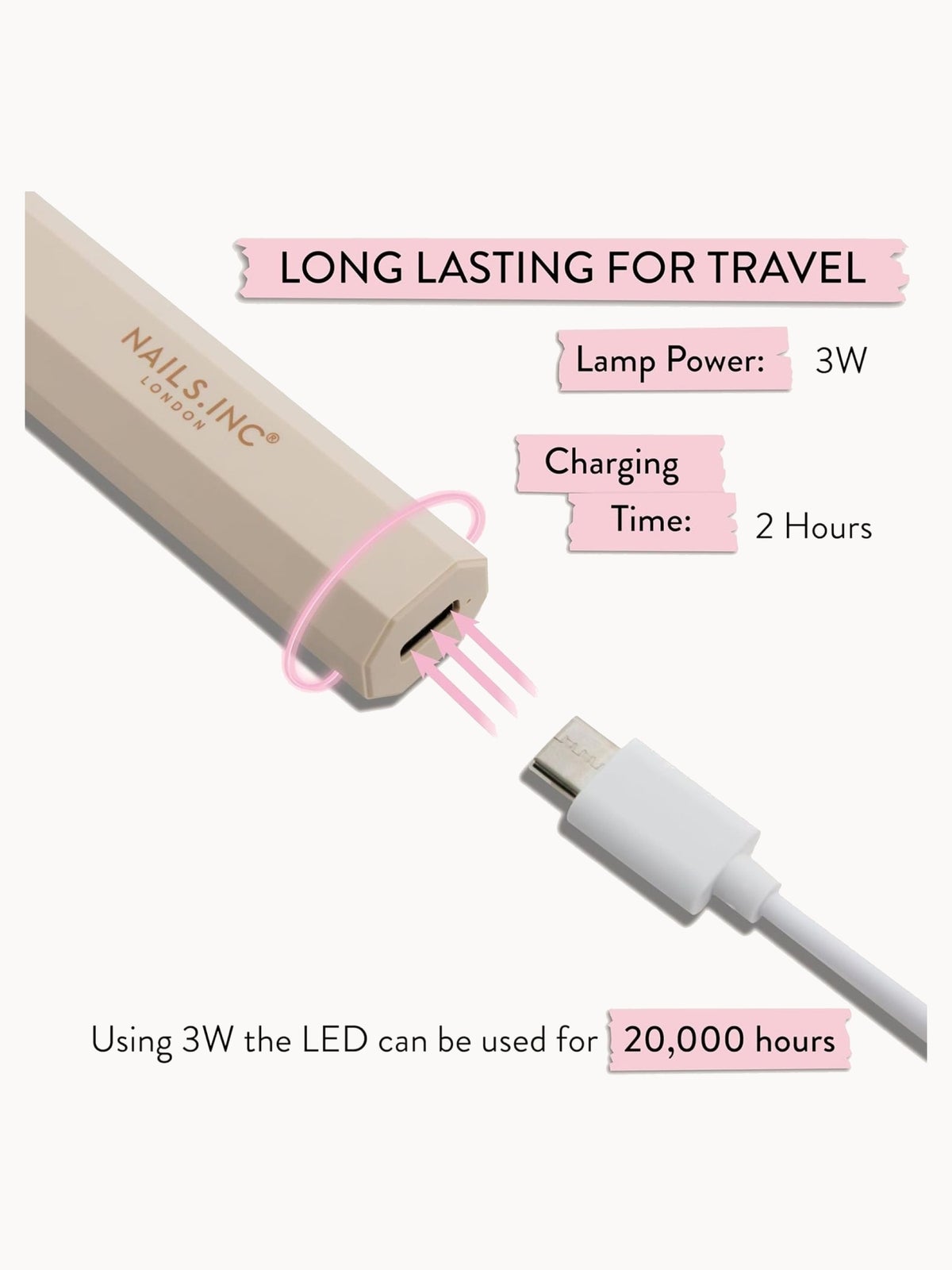 Nails Inc. LED On-the-go Lamp 4