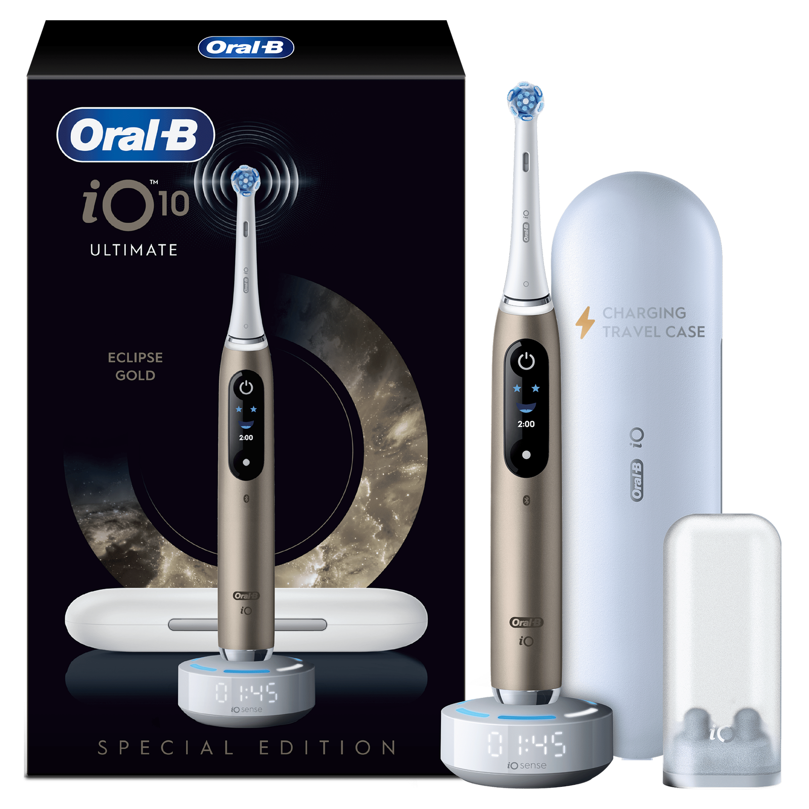 Oral B iO10 Eclipse Gold Limited Edition Electric Toothbrush - Toothbrush