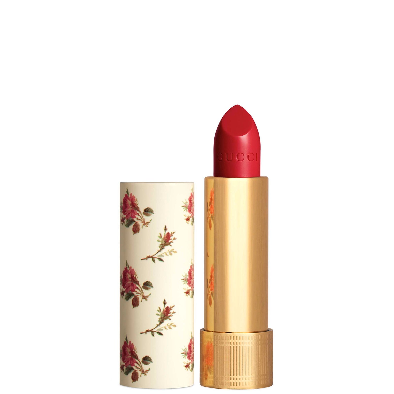 Gucci Rouge a Levres Satin Lipstick - 25* Goldie Red - Image 2