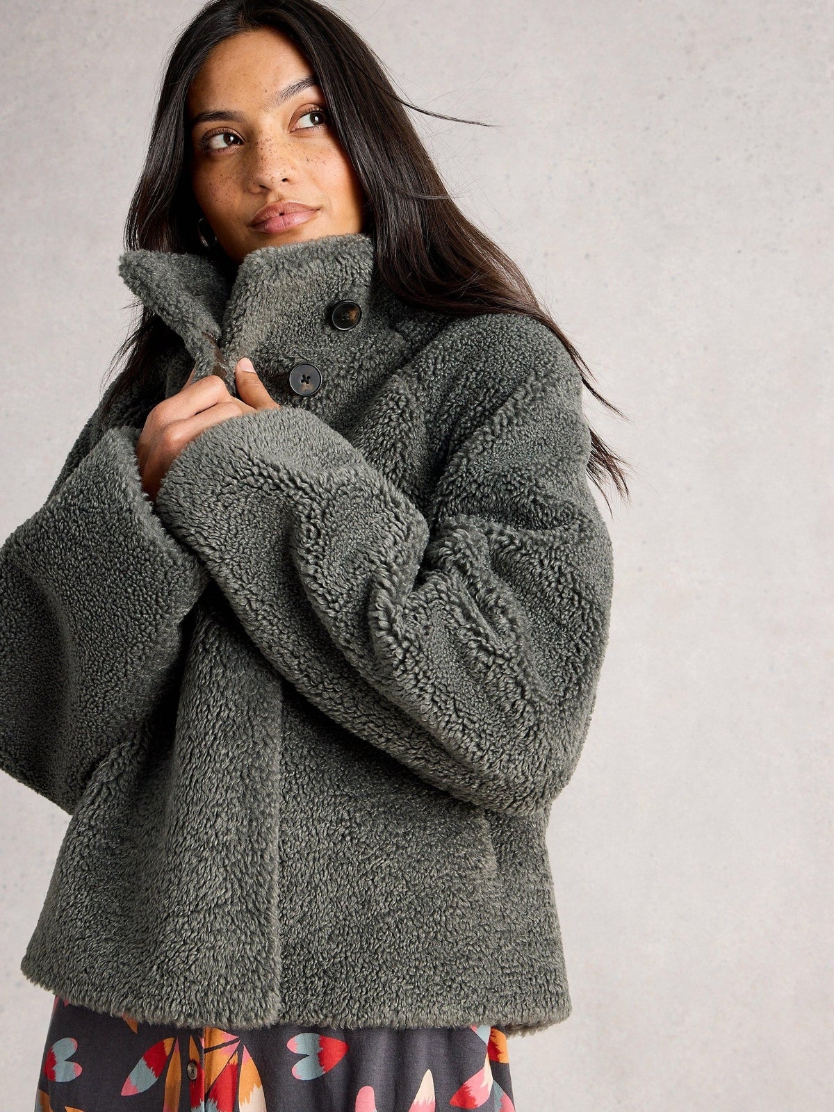 Wendejacke Adley mit Teddyfell - 48