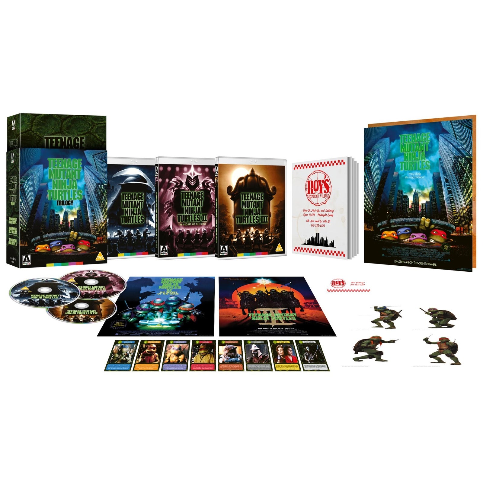 Teenage Mutant Ninja Turtles Trilogy Limited Edition Blu-ray