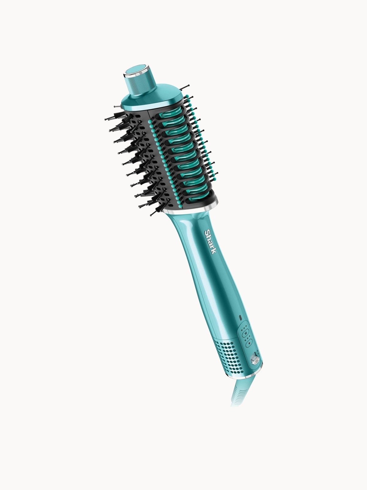 Shark Glossi 2-in-1 Hot Brush and Air Glosser - Jewel Teal