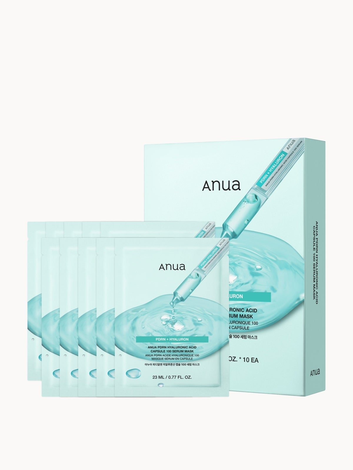 Anua PDRN Hyaluronic Acid Capsule 100 Serum Mask 23ml