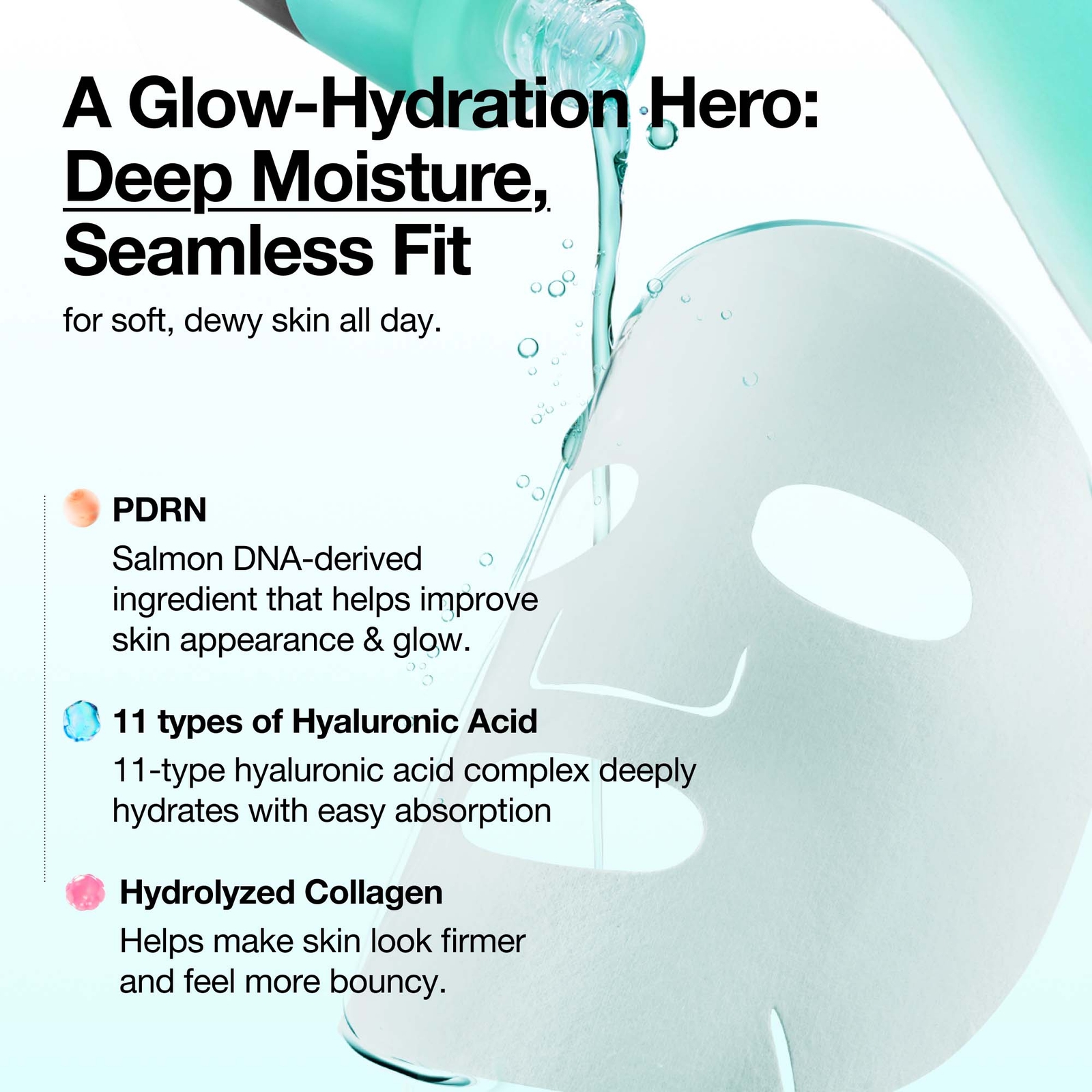 Thumbnail - Anua PDRN Hyaluronic Acid Capsule 100 Serum Mask 23ml