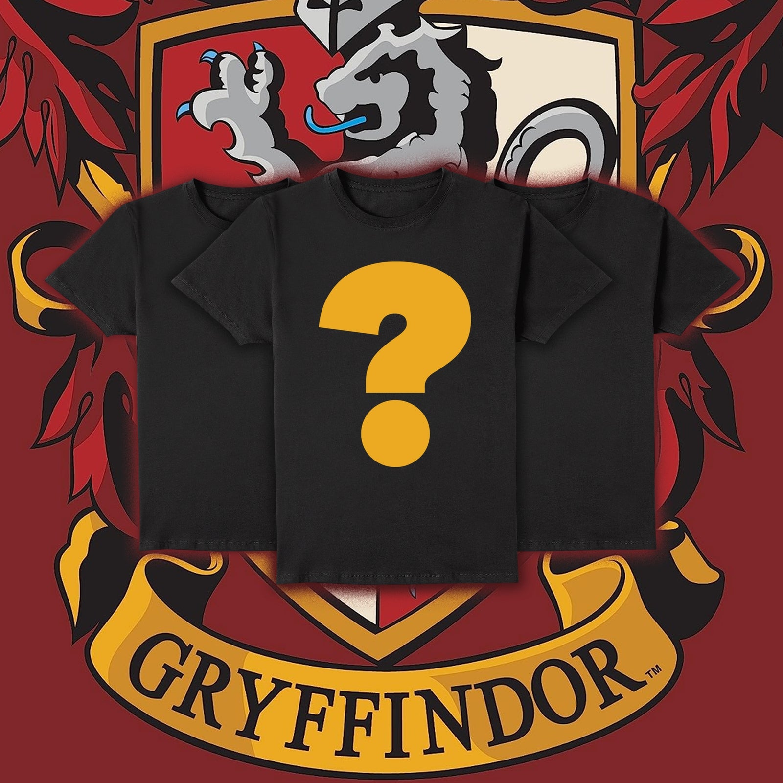 Harry Potter Gryffindor Unisex T-Shirt Mystery 3-Pack - XXL
