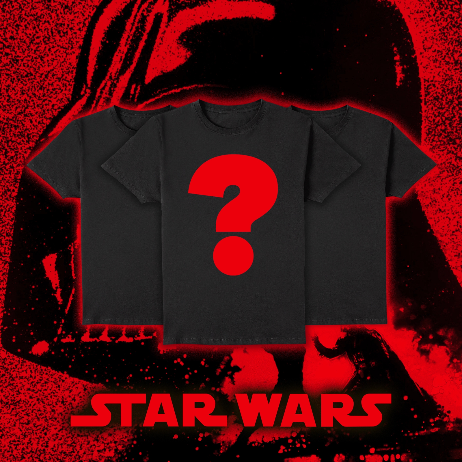 Star Wars Dark Side Unisex T-Shirt Mystery 3-Pack - S
