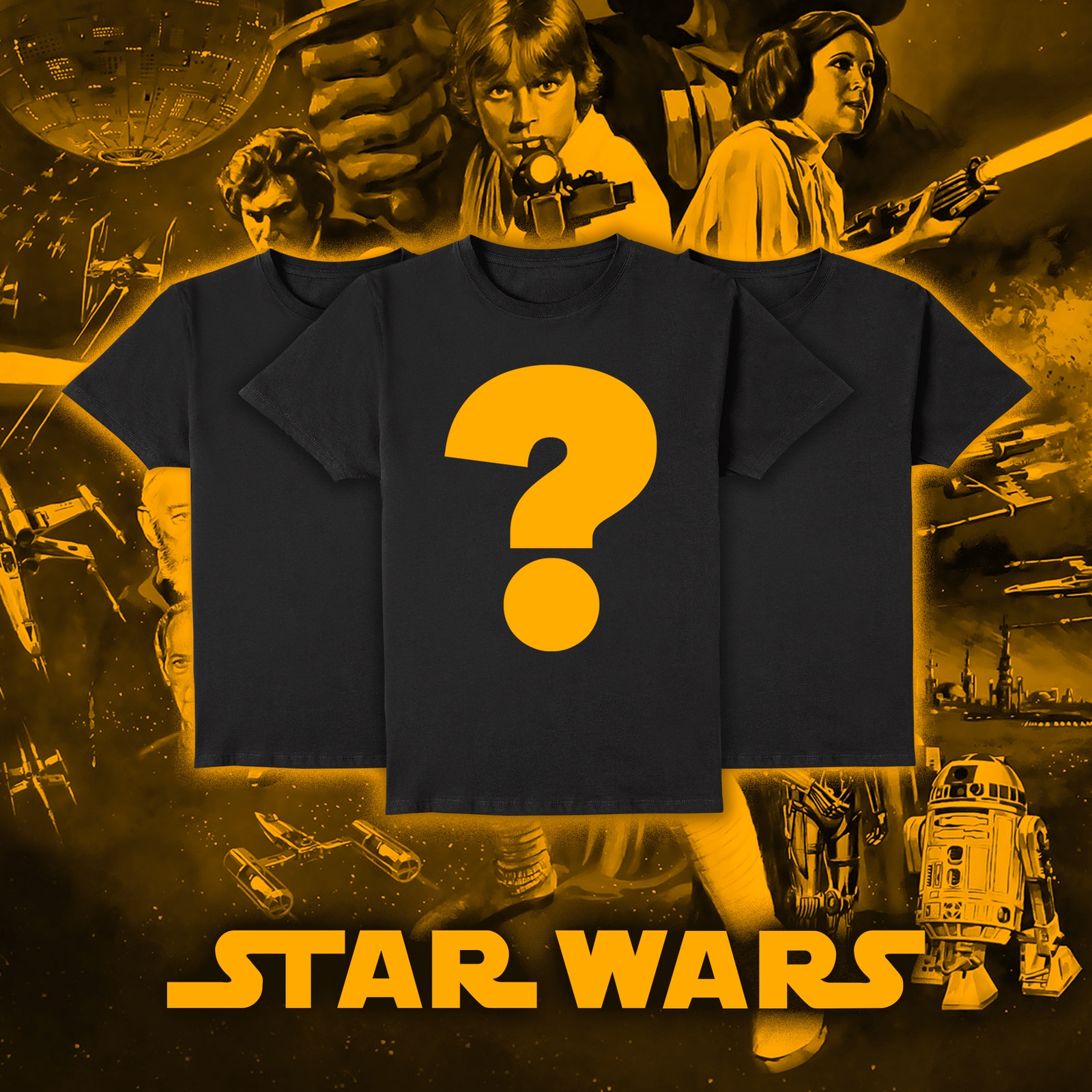 Star Wars Light Side Unisex T-Shirt Mystery 3-Pack - L