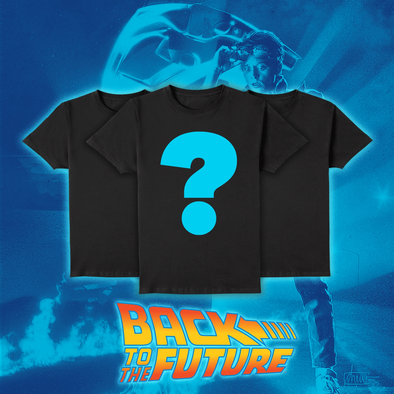 Back to the Future Unisex T-Shirt Mystery 3-Pack - L