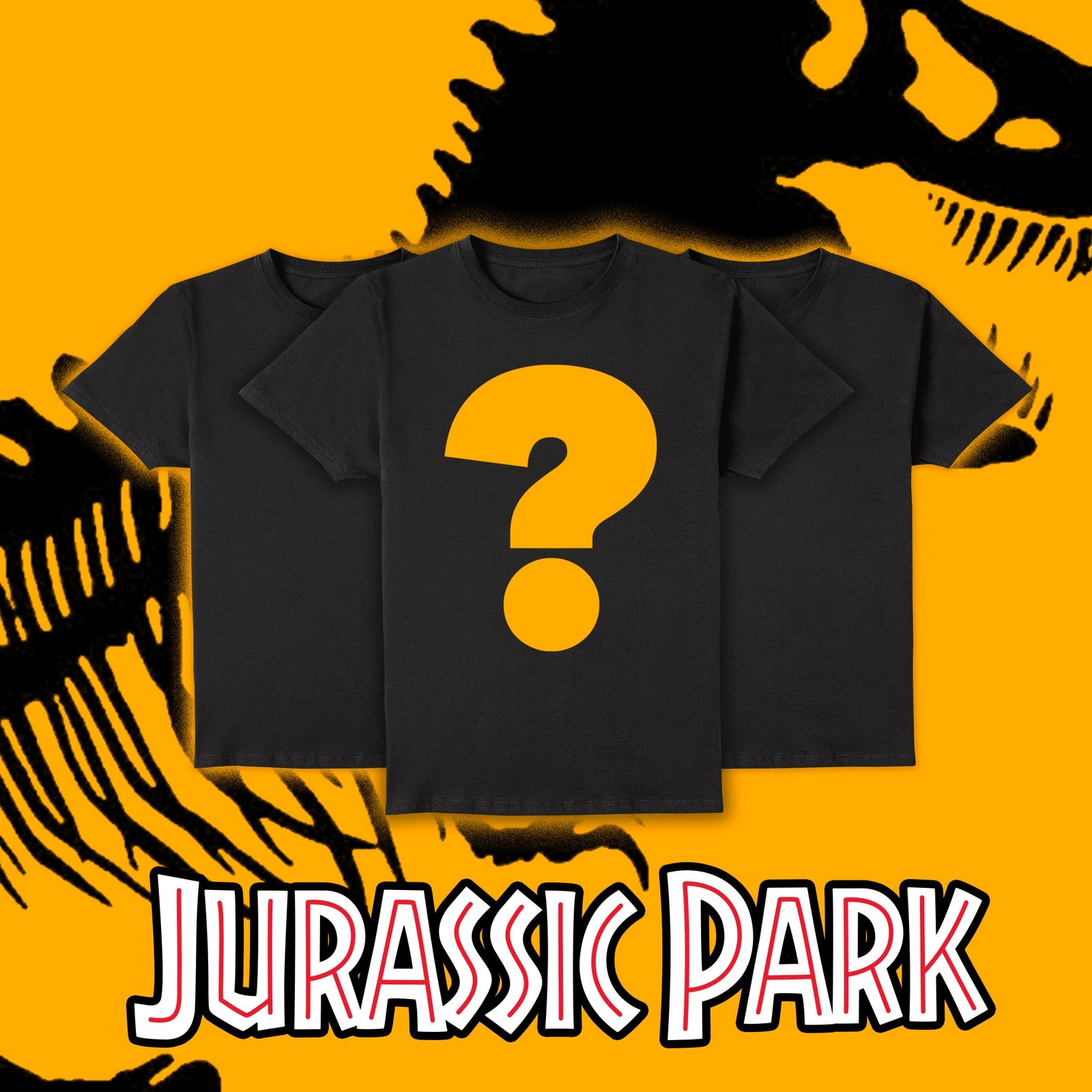Jurassic Park Unisex T-Shirt Mystery 3-Pack - XL
