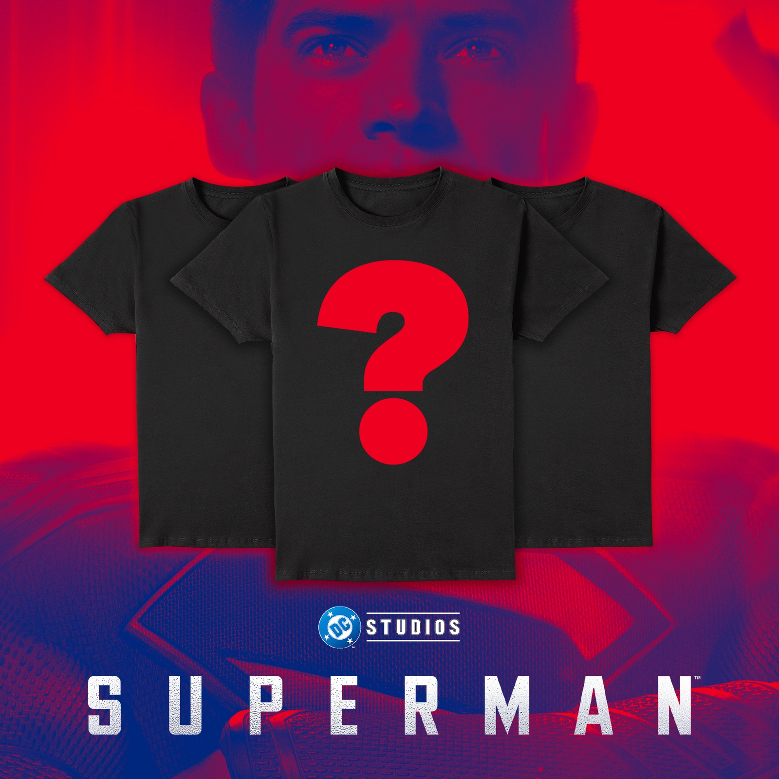 DC Comics Superman Unisex T-Shirt Mystery 3-Pack - M