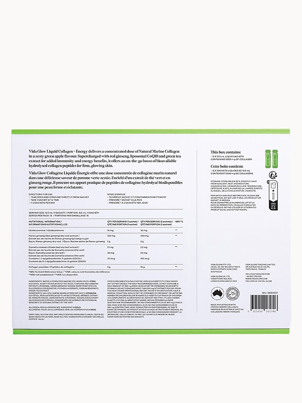 Vida Glow Liquid Collagen + Energy 2