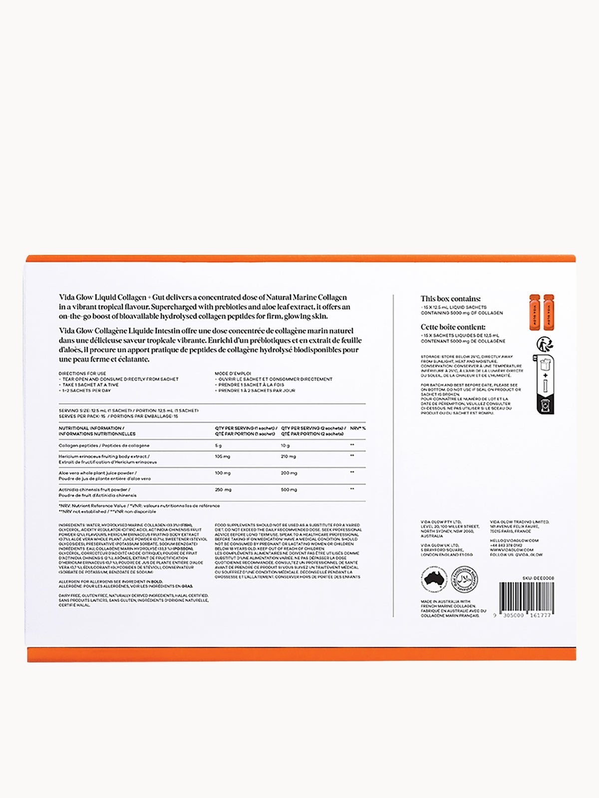 Vida Glow Liquid Collagen + Gut 2