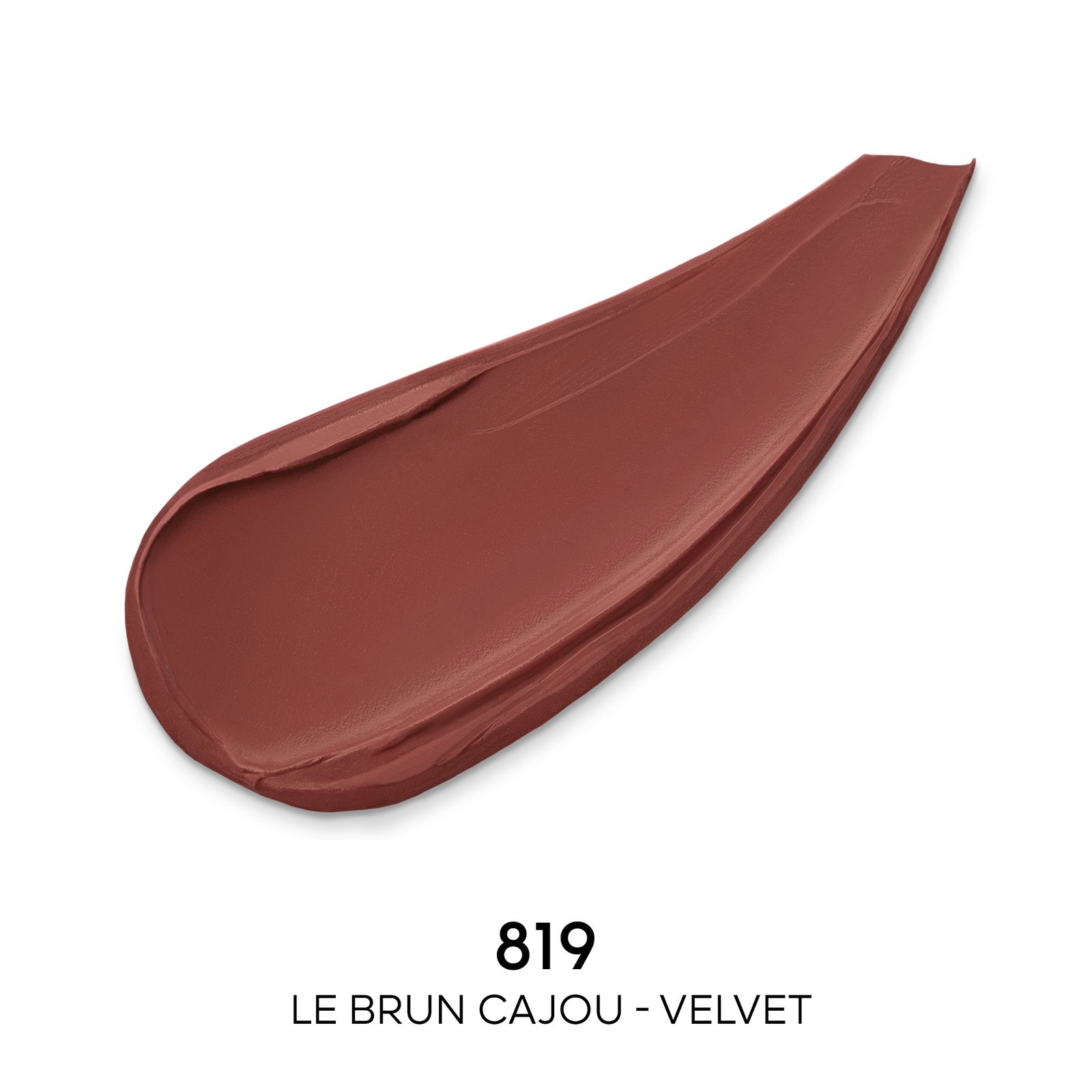 GUERLAIN Rouge G - The Refill Velvet 3.5g (Various Shades) - 819 Le Brun Cajou – Velvet 4