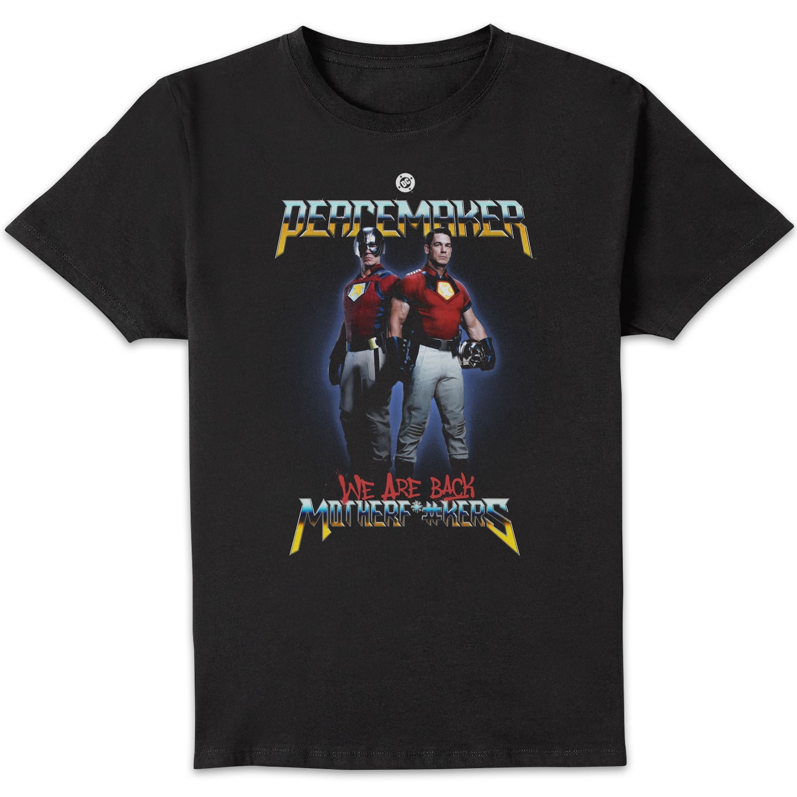 DC Comics Peacemaker We Are Back Motherf#%kers Unisex T-Shirt - Black - 3XL